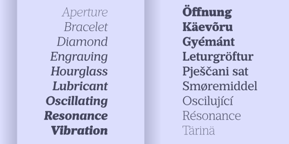 Prumo Slab Font Poster 3